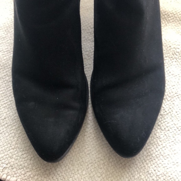 Call it spring black booties size  10 - Picture 6 of 9